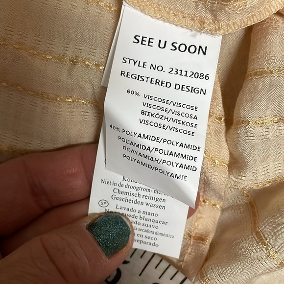 New see u soon blouse - Picture 6 of 7